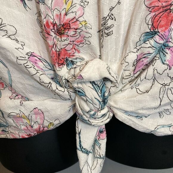 Buffalo David Bitton sketch floral blouse - Picture 7 of 7